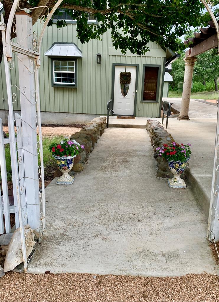 105 Fir Road Fredericksburg, TX 78624 - Photo 3 of 30 Entrance to Adorable Home