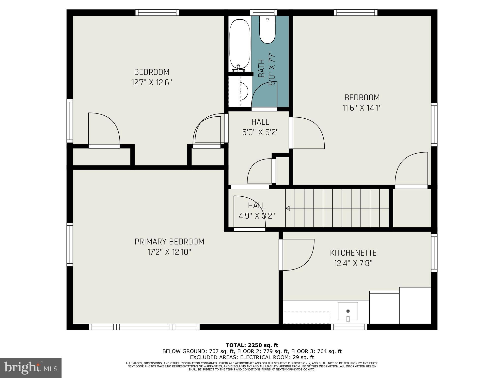 4405 Rokeby Road Baltimore, MD 21229 - Photo 20 of 23 Lower level Layout