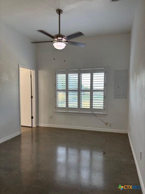 17307 Old 81, Unit C Troy, TX 76579 - Photo 6 of 7 a view of an empty room with wooden floor and a window