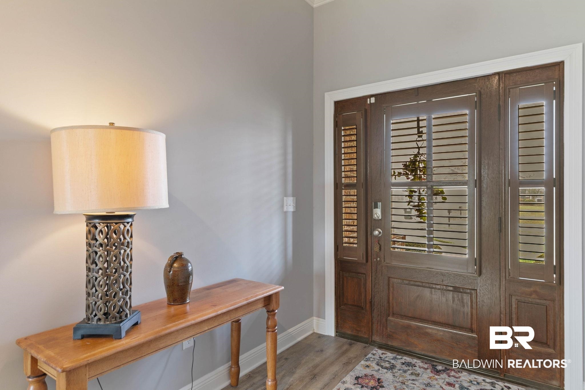9388 Pembrook Loop Fairhope, AL 36532 - Photo 9 of 53 Entrance foyer with wood finished floors and baseboards