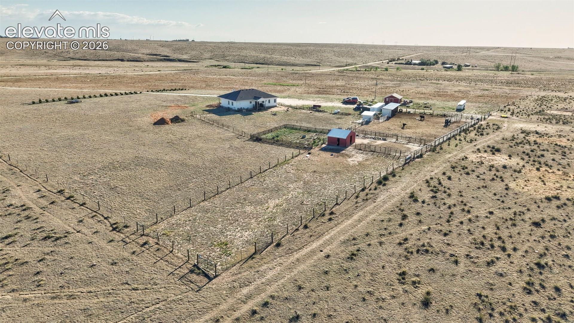 40051 Cold Iron Road Rush, CO 80833 - Photo 47 of 50 Aerial View of Back of Home