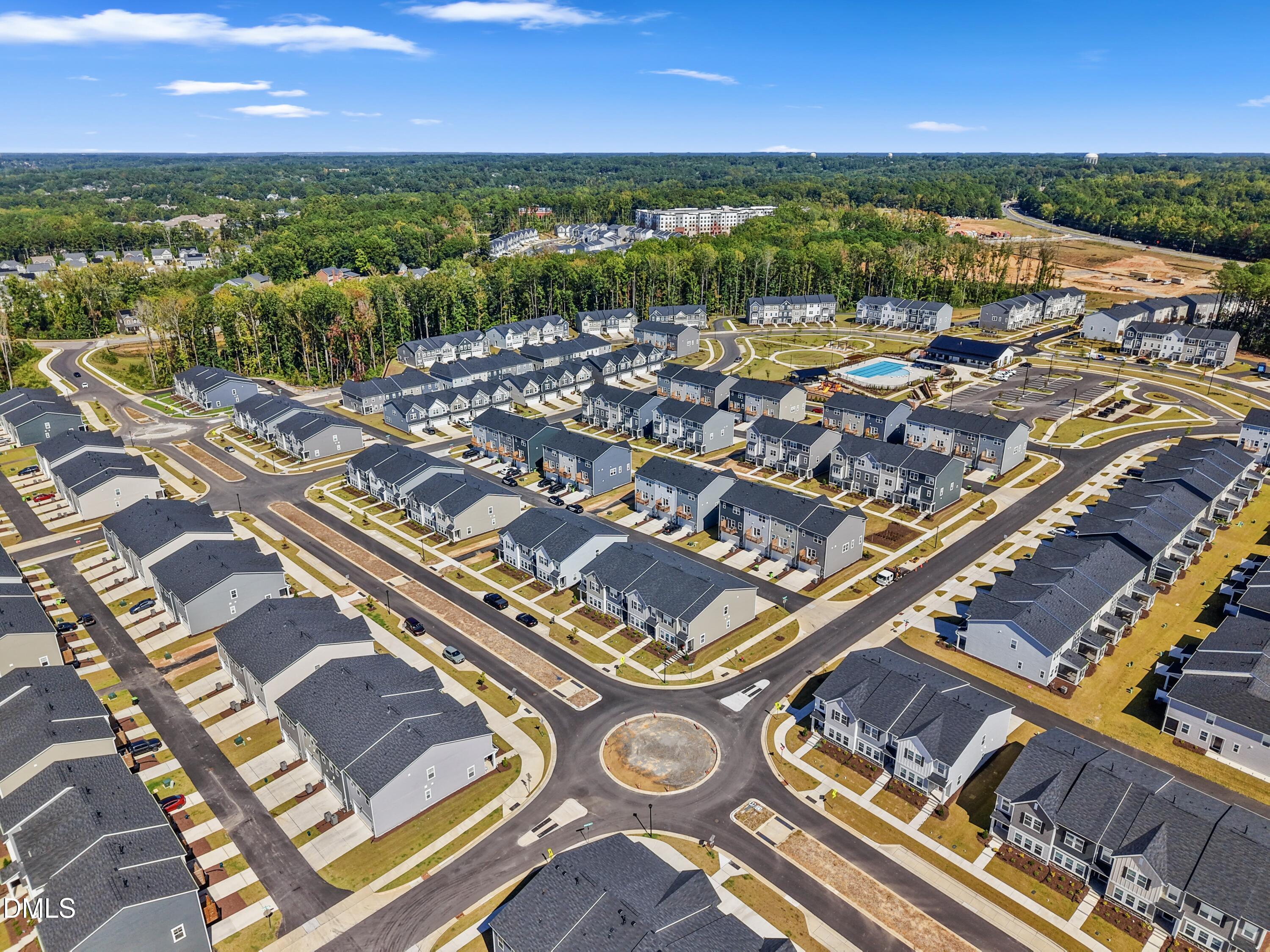 1811 Aspen River Lane Apex, NC 27502 - Photo 32 of 53 a view of a city with an ocean