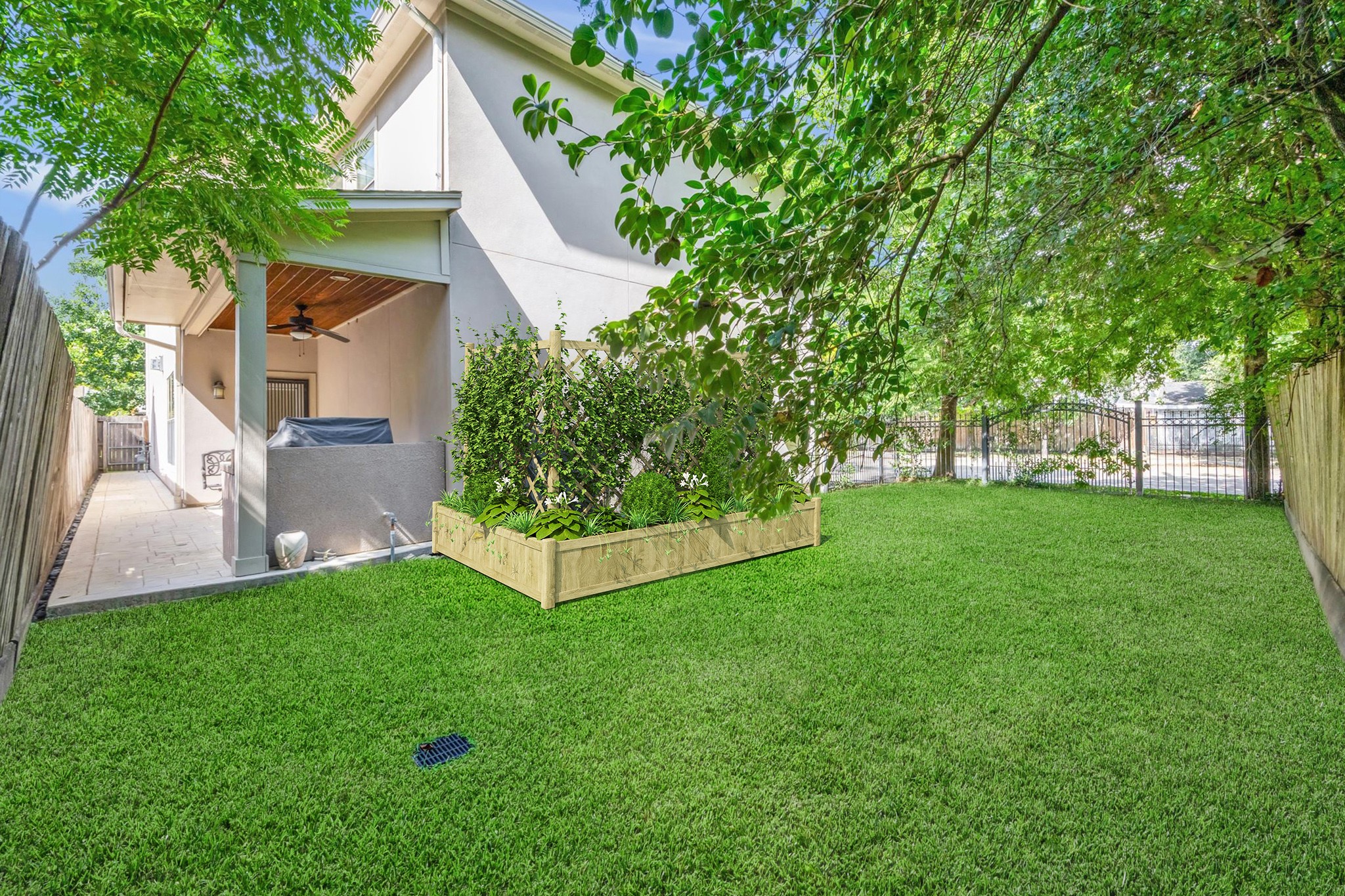 2601 Talbott Street Houston, TX 77005 - Photo 25 of 25 a view of a house with a yard