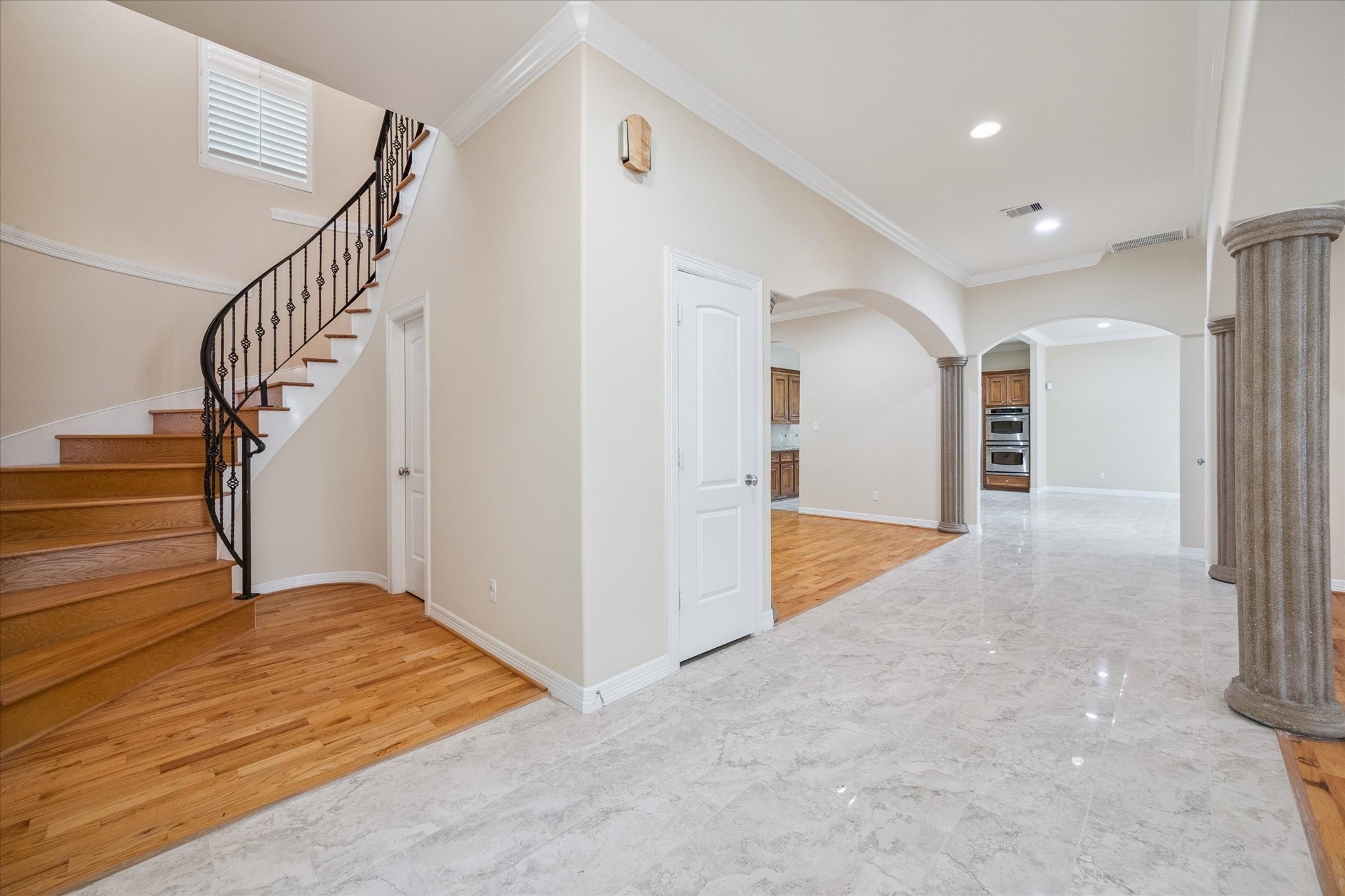 2601 Talbott Street Houston, TX 77005 - Photo 4 of 25 a view of a hallway view with staircase