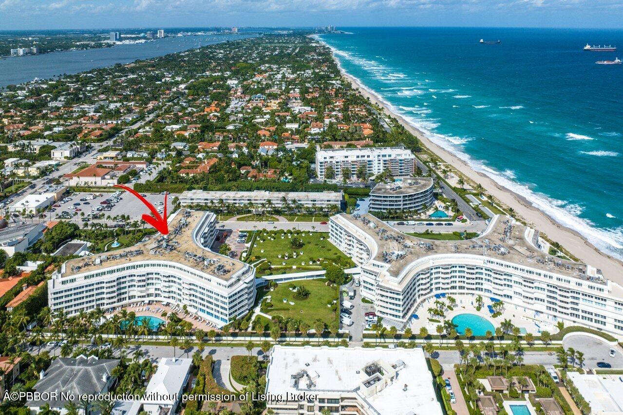 130 Sunrise Avenue, Unit 616 Palm Beach, FL 33480 - Photo 25 of 34 a view of a balcony with floor to ceiling windows