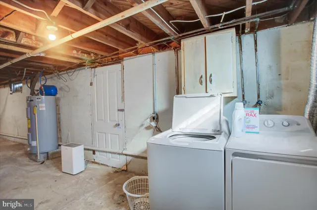 a view of a room with storage and utility