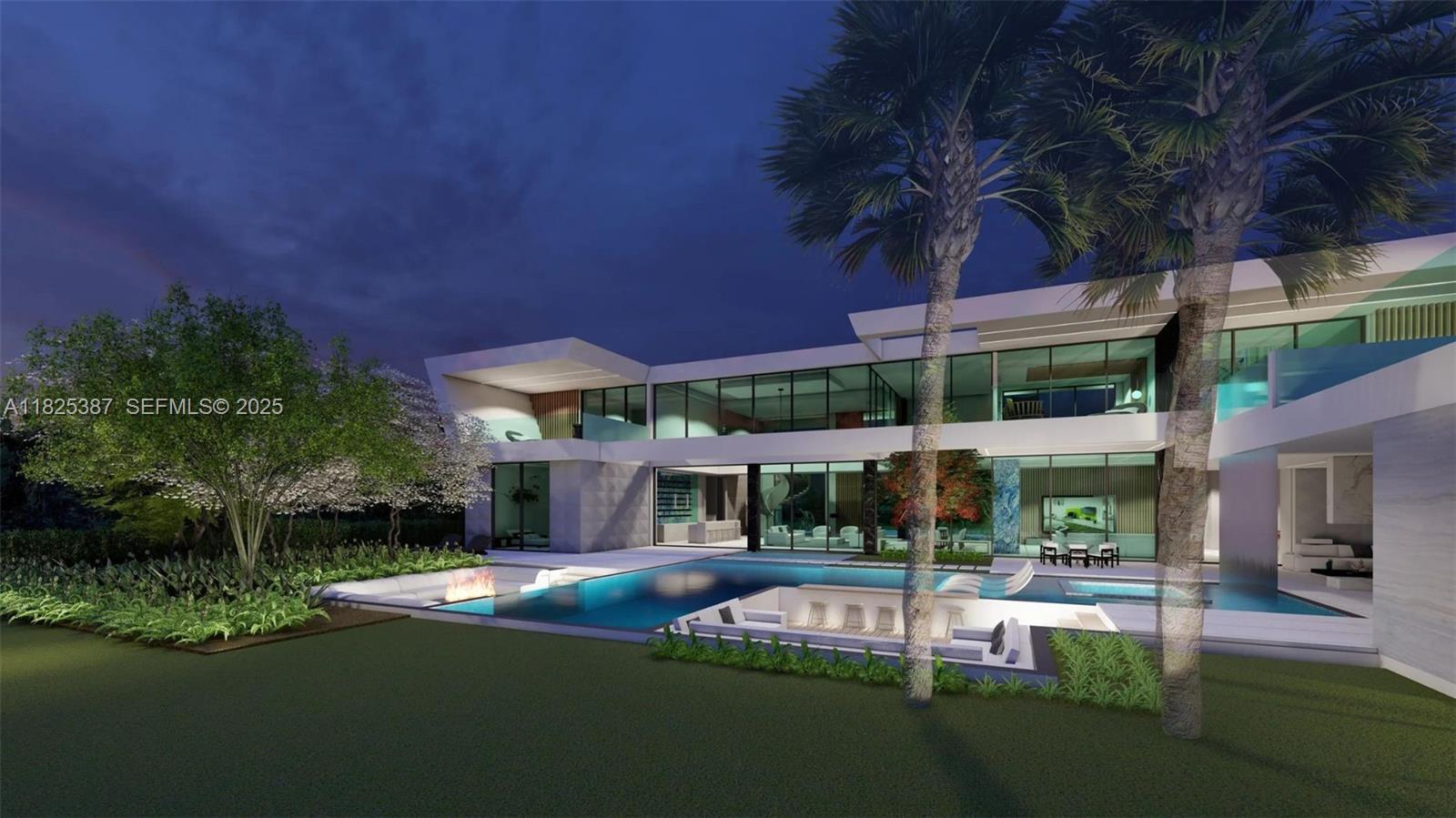 15327 Persimmon Avenue Delray Beach, FL 33446 - Photo 1 of 7 a view of a house with swimming pool and porch with furniture