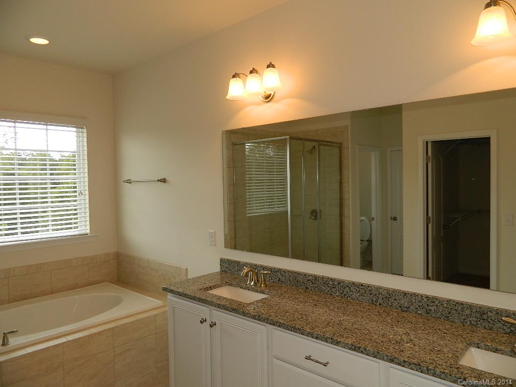 505 Brookhaven Drive, Unit HC82 Fort Mill, SC 29708 - Photo 6 of 9 a bathroom with a granite countertop sink and a bathtub