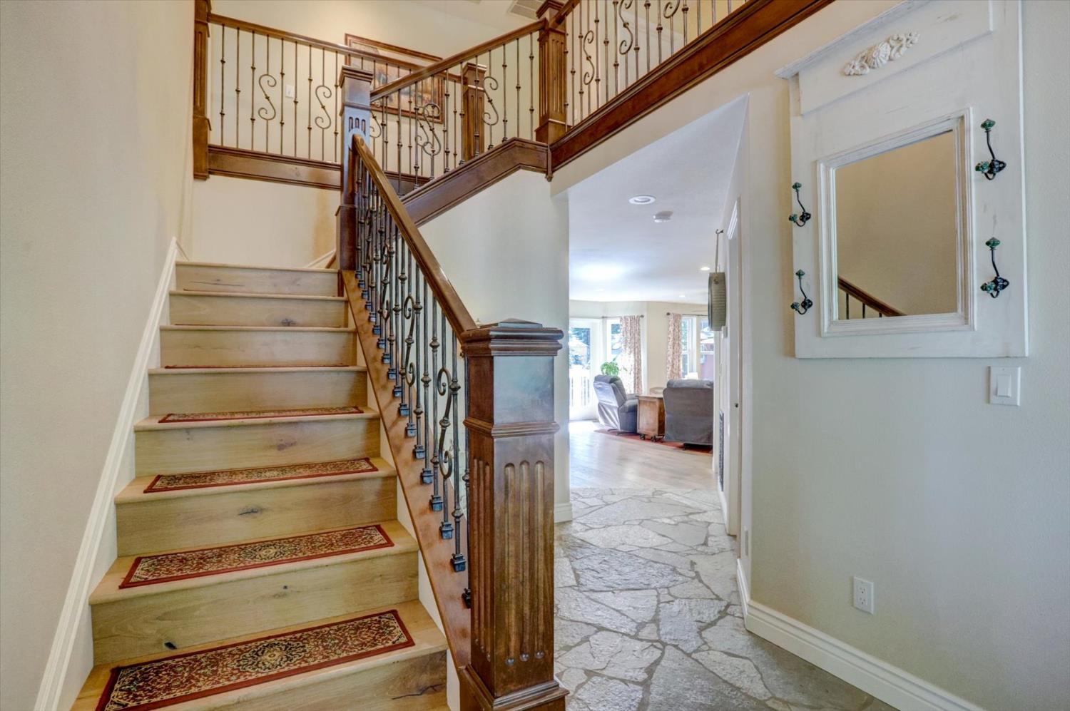 19793 Scotts Flat Road Nevada City, CA 95959 - Photo 22 of 50 a view of entryway and hall with wooden floor