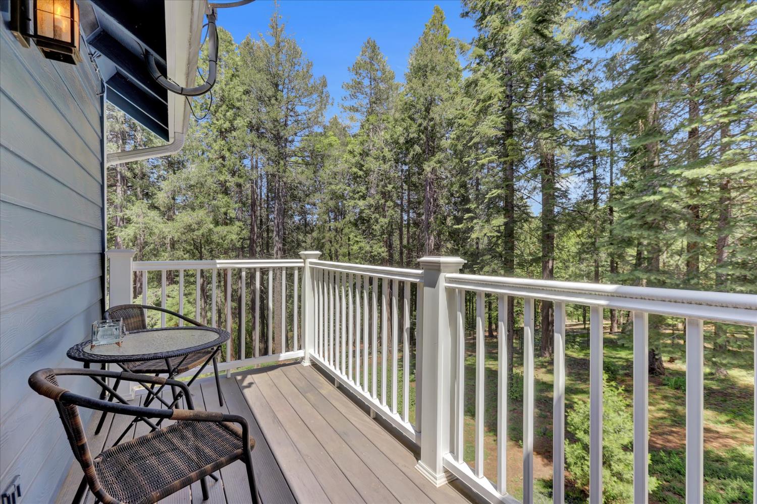19793 Scotts Flat Road Nevada City, CA 95959 - Photo 29 of 50 a view of a balcony with furniture