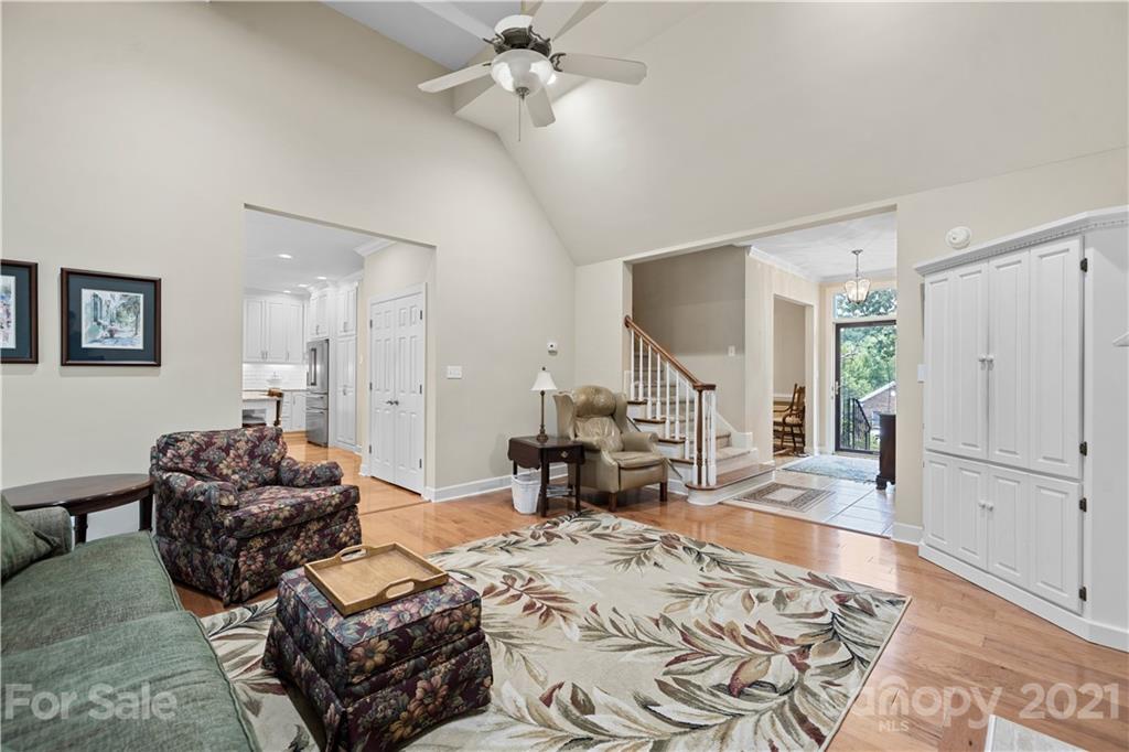348 Gringley Hill Road Fort Mill, SC 29708 - Photo 15 of 33 a living room with furniture and a wooden floor