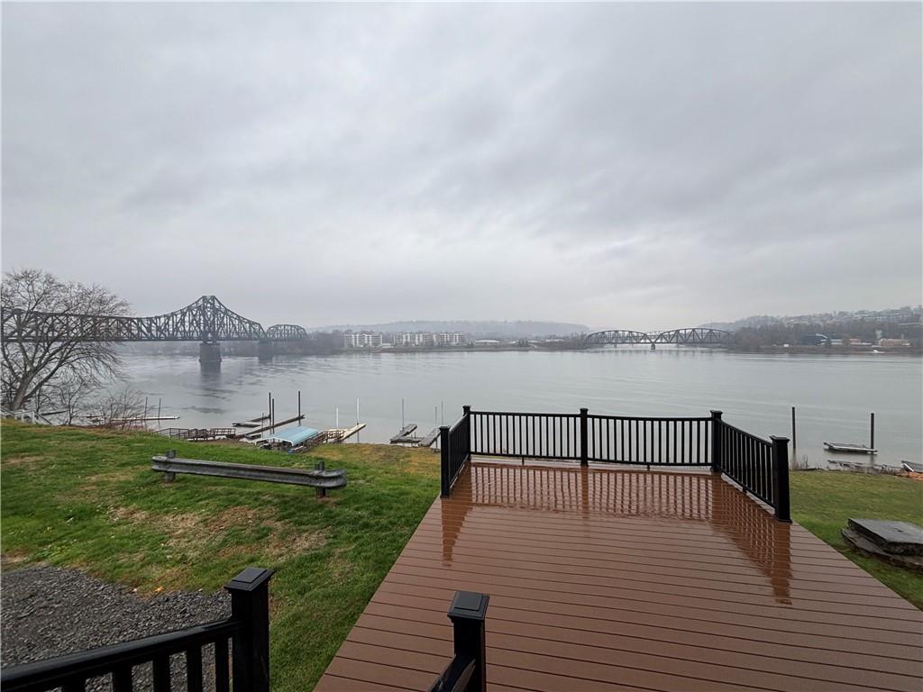 501 Atlantic Avenue Monaca, PA 15061 - Photo 3 of 29 a view of a table and chairs on the roof deck