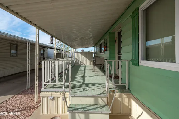 a view of balcony