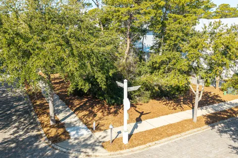 a backyard of a house