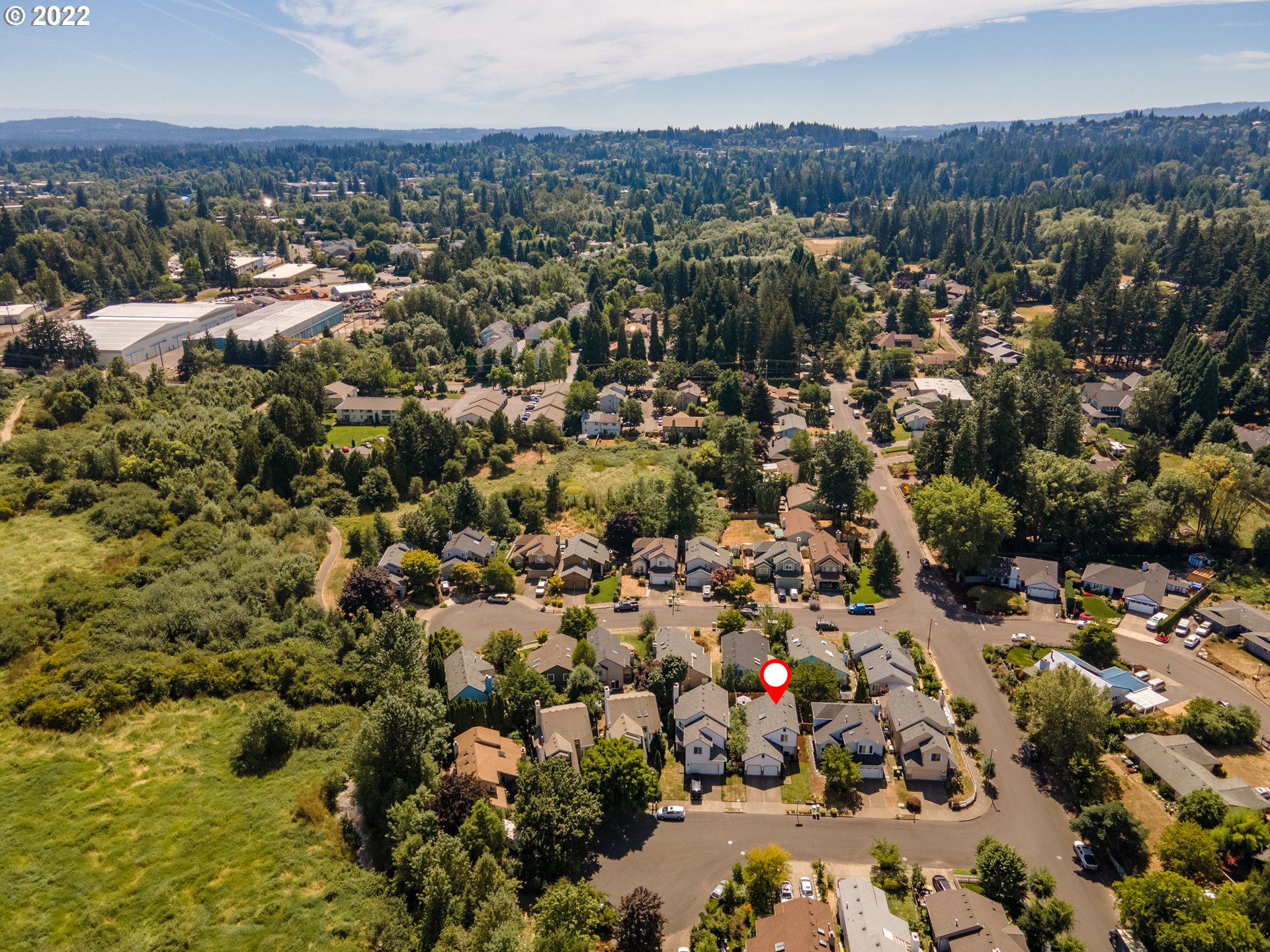 10594 Southwest Windsor Court Tigard, OR 97223 - Photo 30 of 31 an aerial view of multiple house