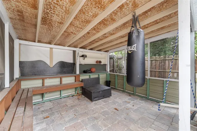 a view of outdoor seating area