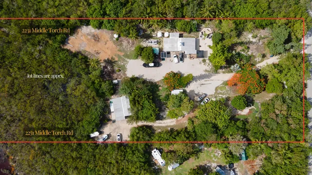 an aerial view of a house with a yard and lake view