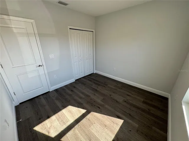 a view of wooden floor