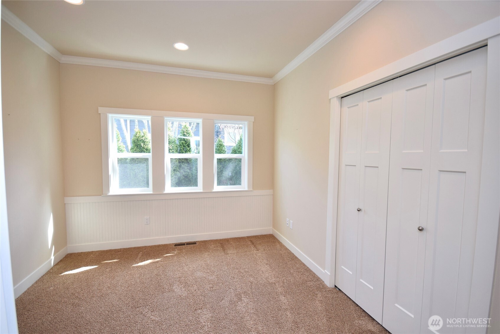 261 Mt Baker Drive, Unit B Sequim, WA 98382 - Photo 20 of 28 a view of an empty room with a window