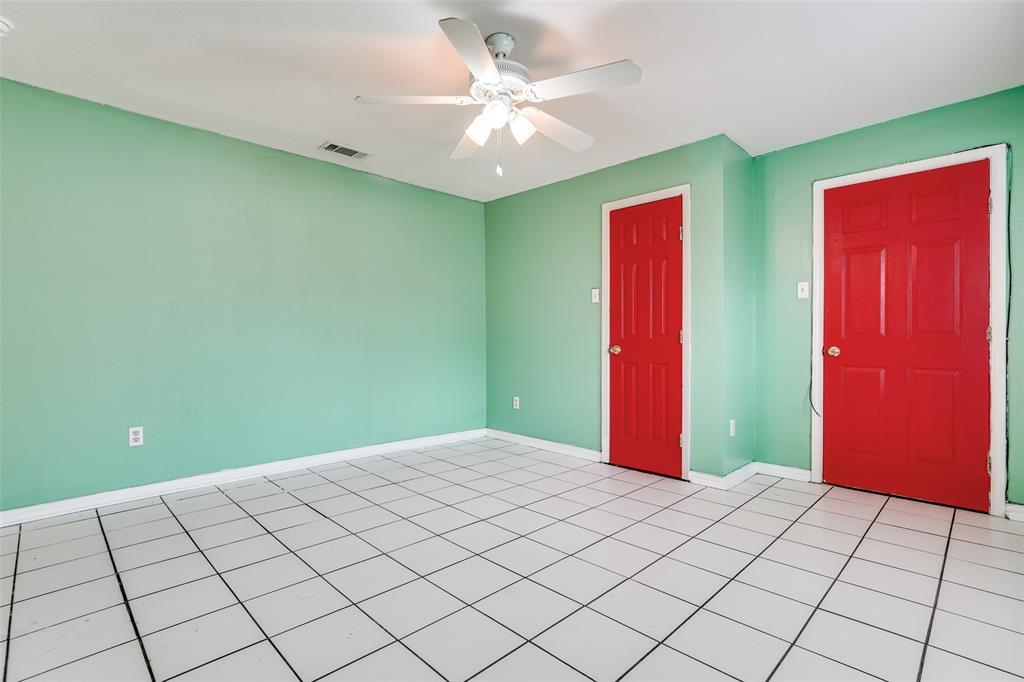 4022 Baker Avenue Dallas, TX 75212 - Photo 12 of 18 a view of a room with window and a ceiling fan