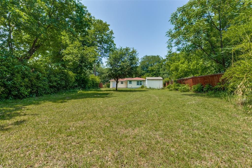 4022 Baker Avenue Dallas, TX 75212 - Photo 18 of 18 a view of a house with a yard