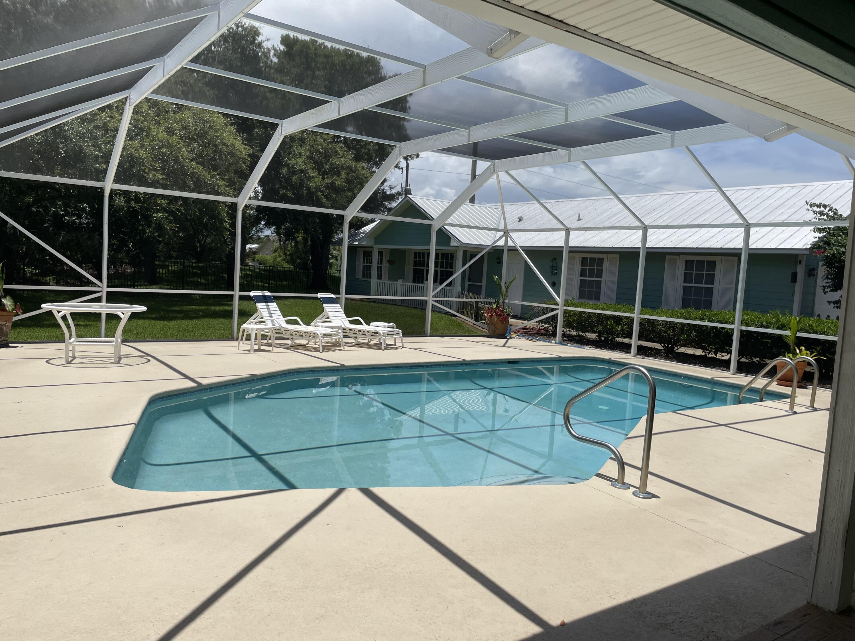 717 West Fischer Circle Sebastian, FL 32958 - Photo 11 of 12 Screened Pool