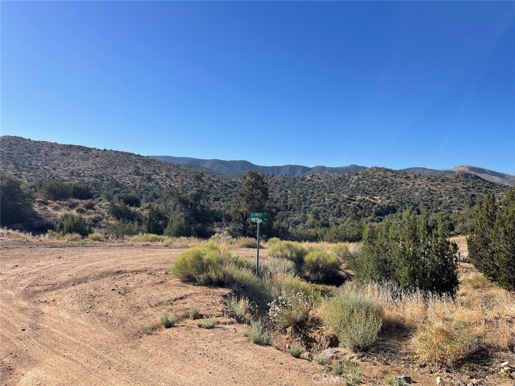 0 Th Tehachapi, CA 93561 - Photo 7 of 9 a view of a dry yard with mountains in the background