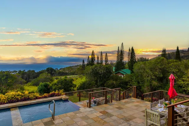 a view of water fountain