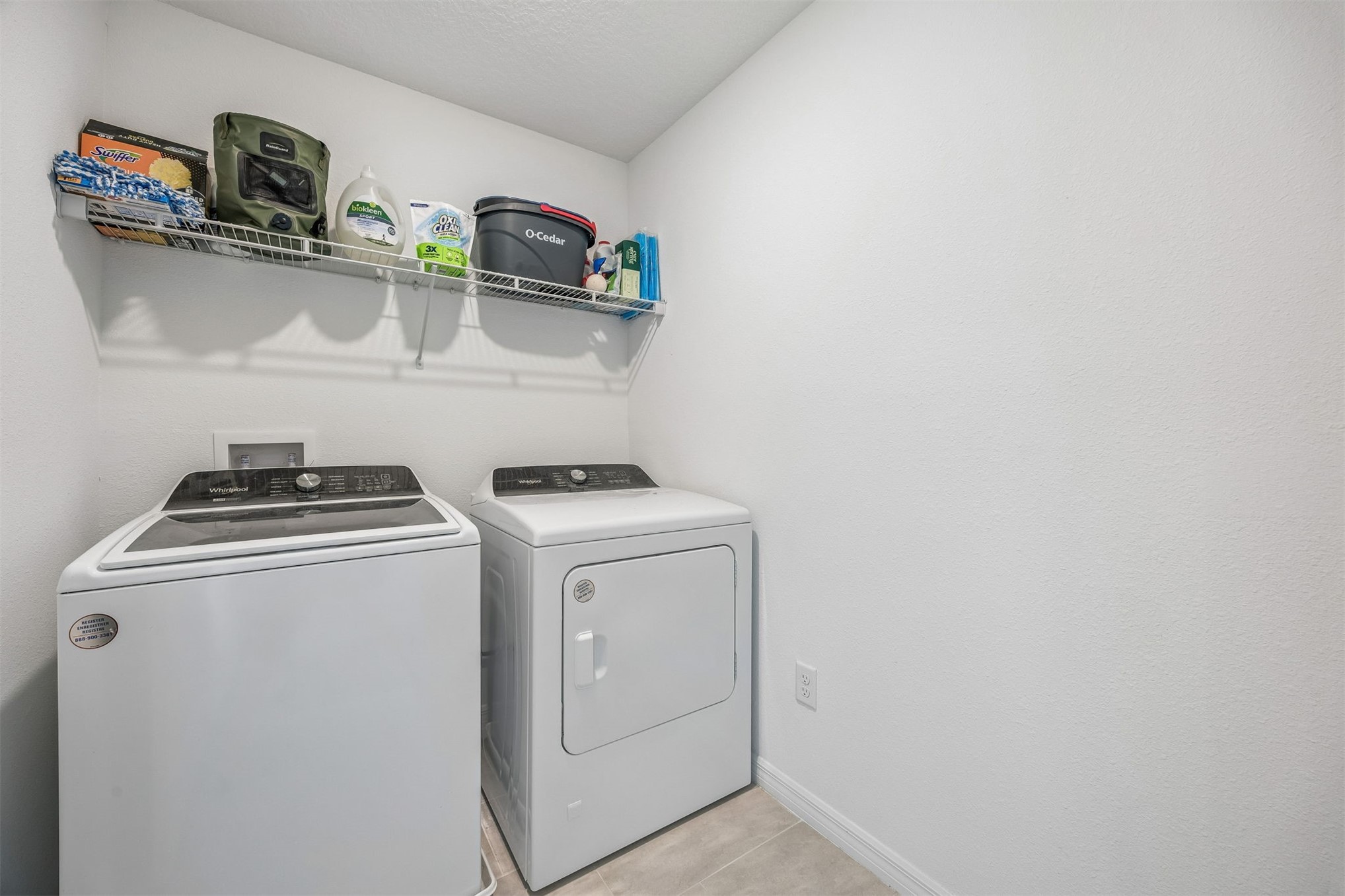 236 Hawthorn Park Circle Yulee, FL 32097 - Photo 21 of 28 a view of storage and utility room with washer and dryer