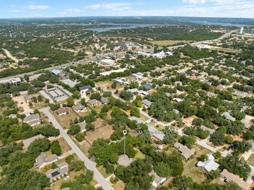 15202 Sun-Bird Lane Austin, TX 78734 - Photo 23 of 28 an aerial view of residential houses with outdoor space