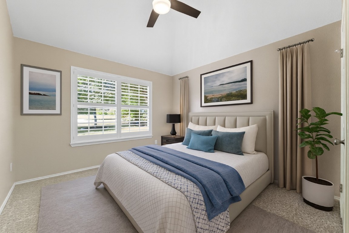 15202 Sun-Bird Lane Austin, TX 78734 - Photo 8 of 28 a bedroom with bed plant and window