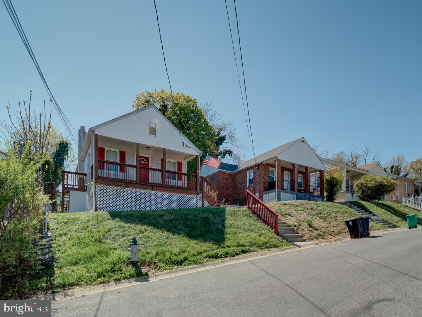 4217 Vine Street Capitol Heights, MD 20743 - Photo 3 of 60 a front view of a house with a yard