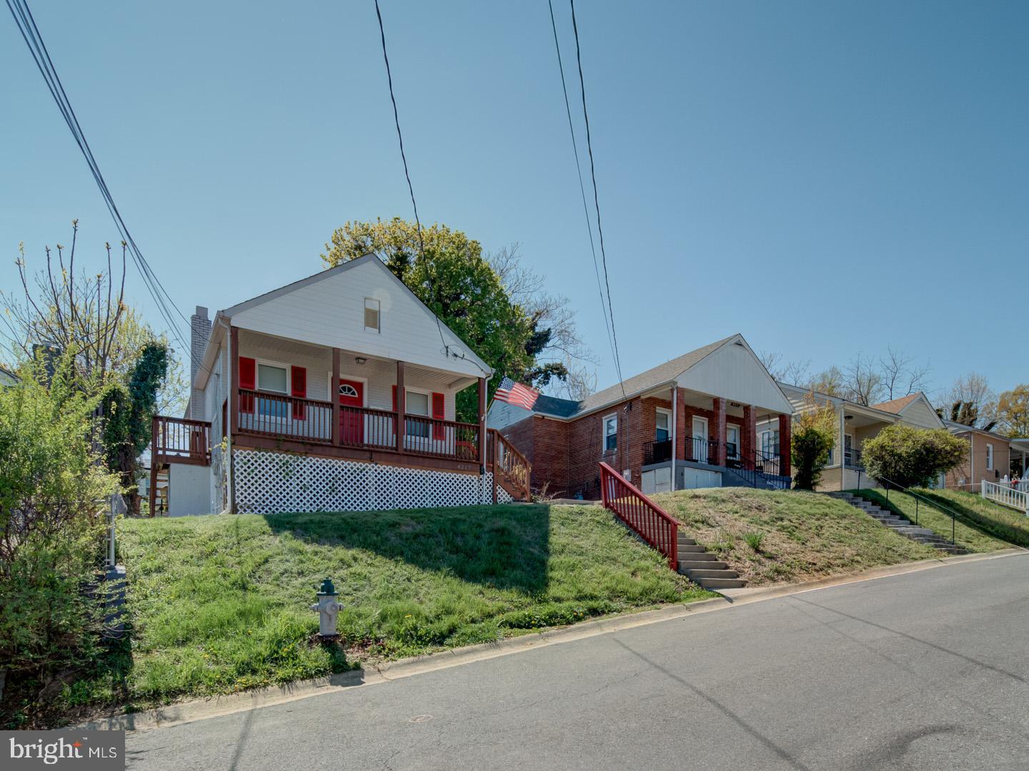4217 Vine Street Capitol Heights, MD 20743 - Photo 4 of 60 a house view with a garden space
