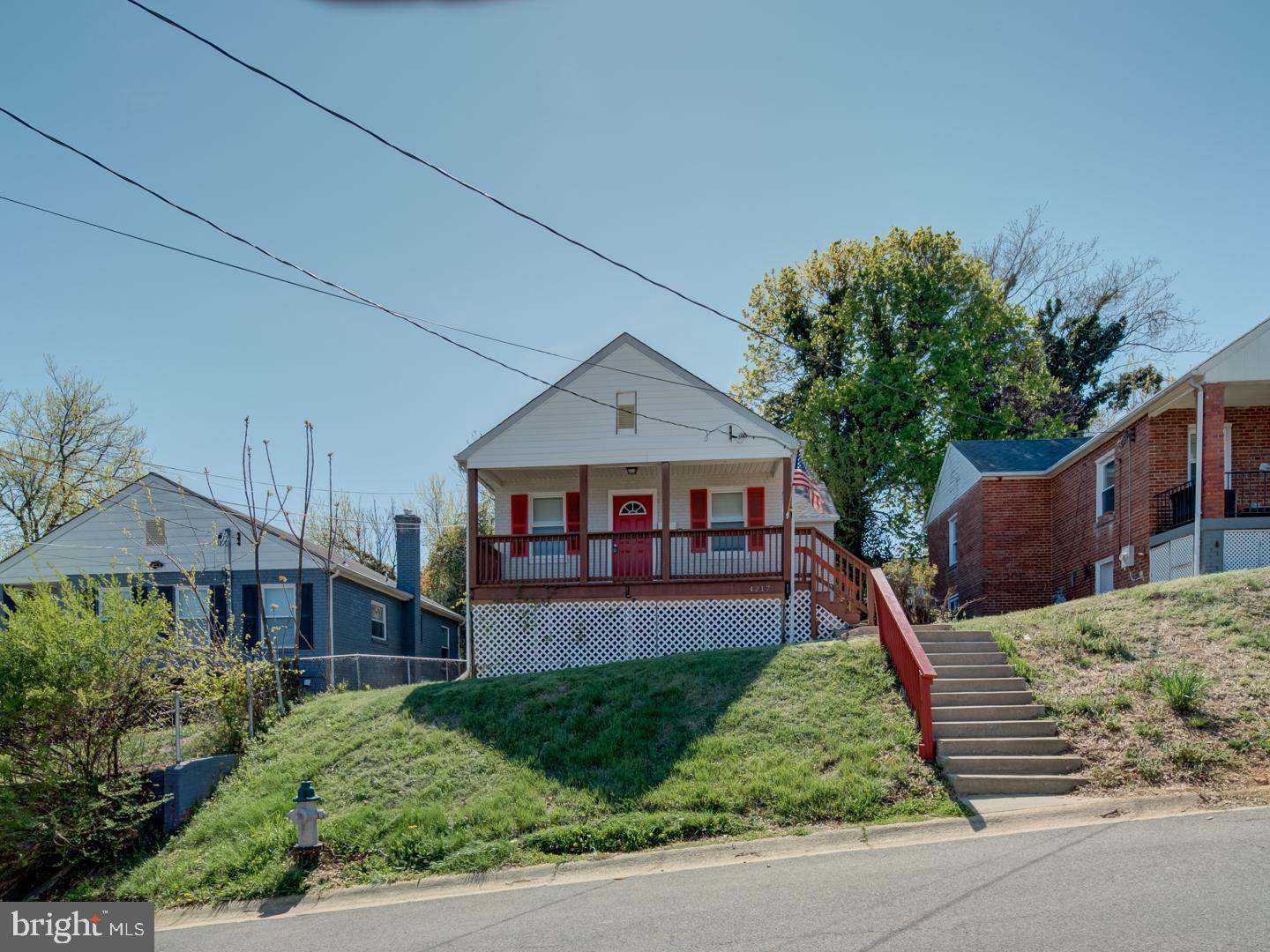 4217 Vine Street Capitol Heights, MD 20743 - Photo 5 of 60 front view of a house with a yard