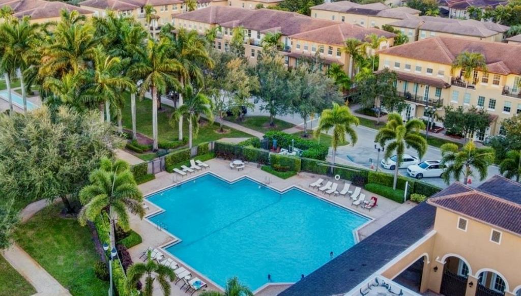 817 Southwest 147th Avenue, Unit 817 Pembroke Pines, FL 33027 - Photo 6 of 34 an aerial view of a house