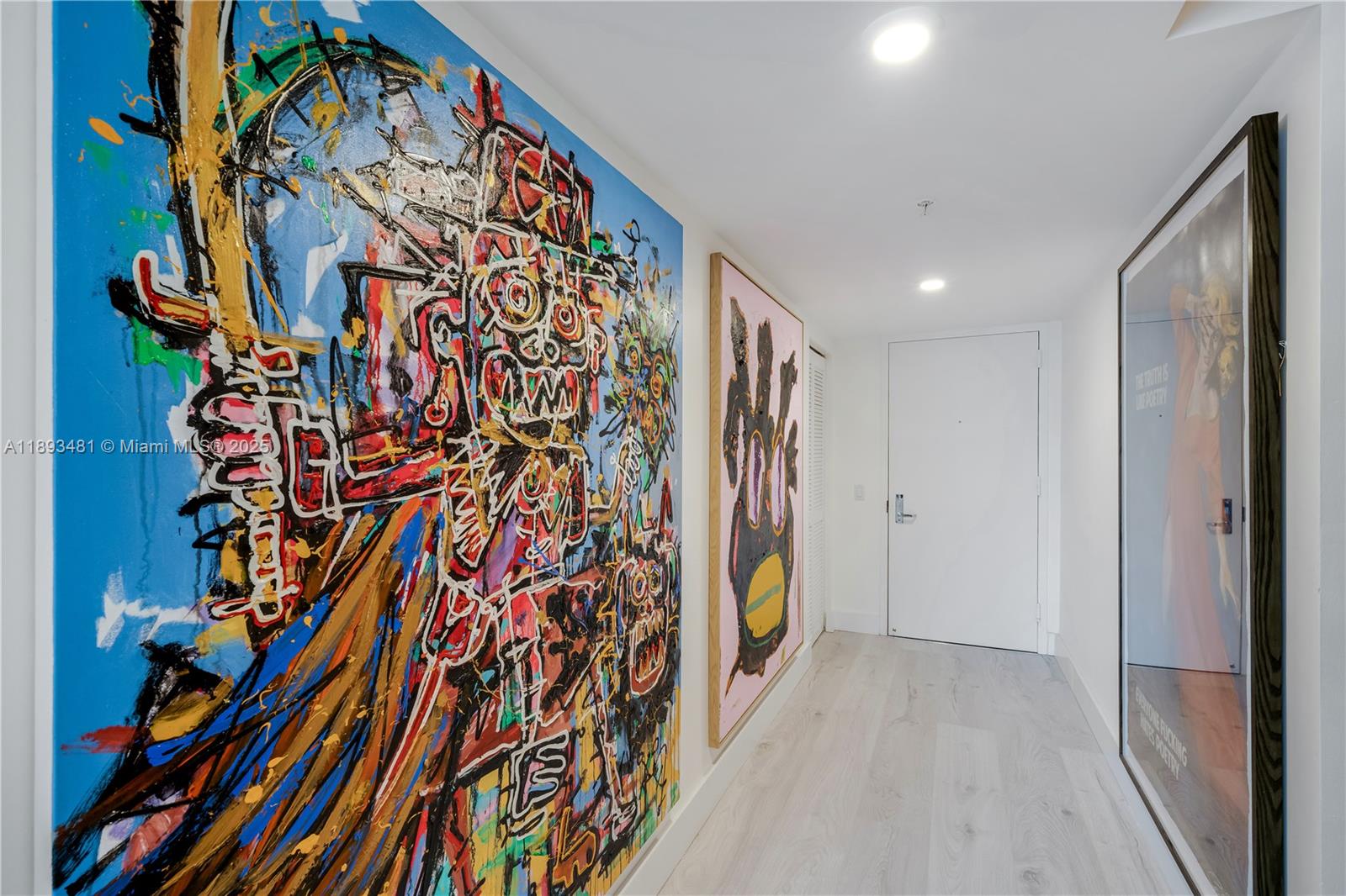 41 Southeast 5th Street, Unit 1709 Miami, FL 33131 - Photo 4 of 33 a view of entryway with wooden floor