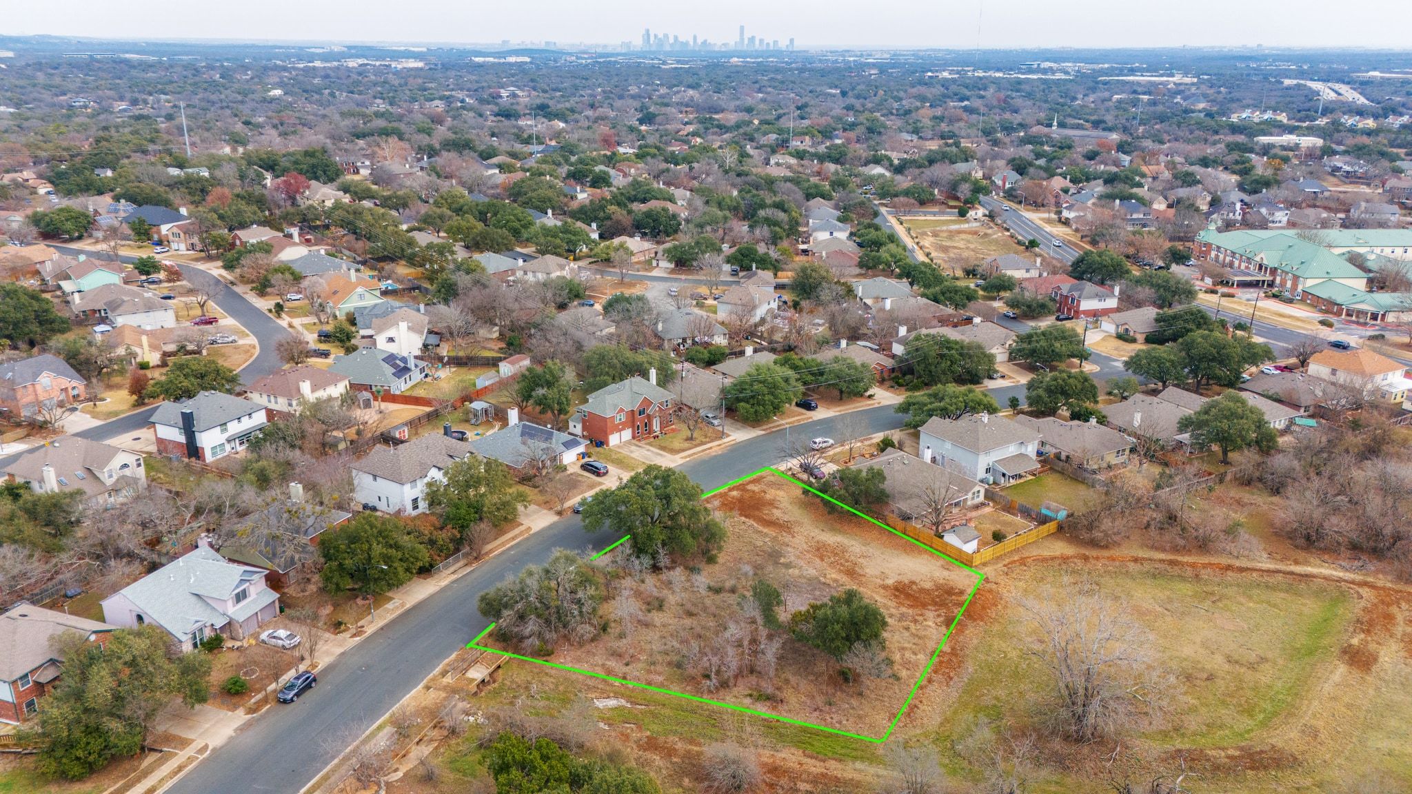 5609 Kayview Drive Austin, TX 78749 - Photo 3 of 9 an aerial view of residential houses with outdoor space