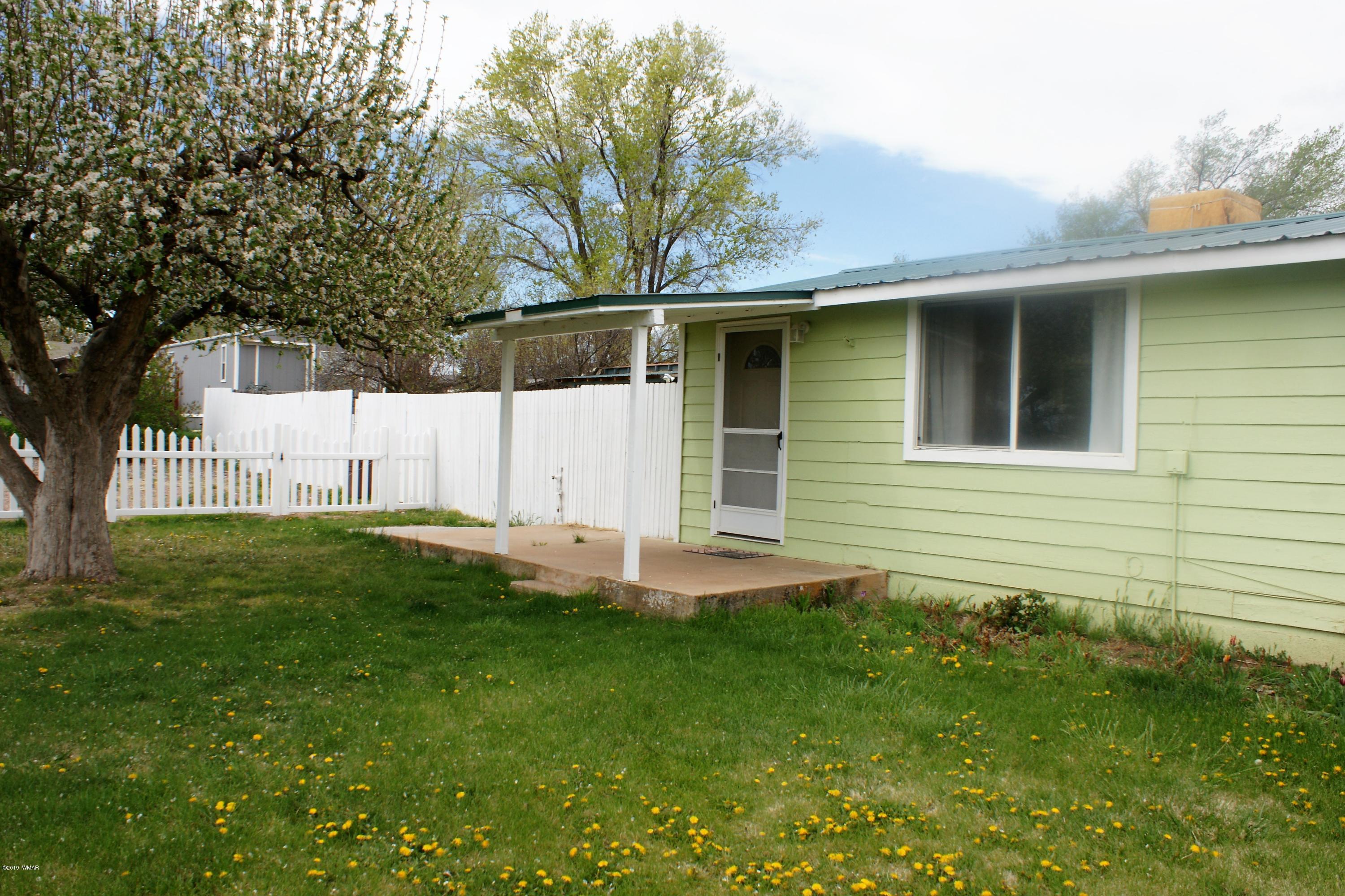 321 South 5th W Street Snowflake, AZ 85937 - Photo 26 of 32 a view of backyard with garden and trees