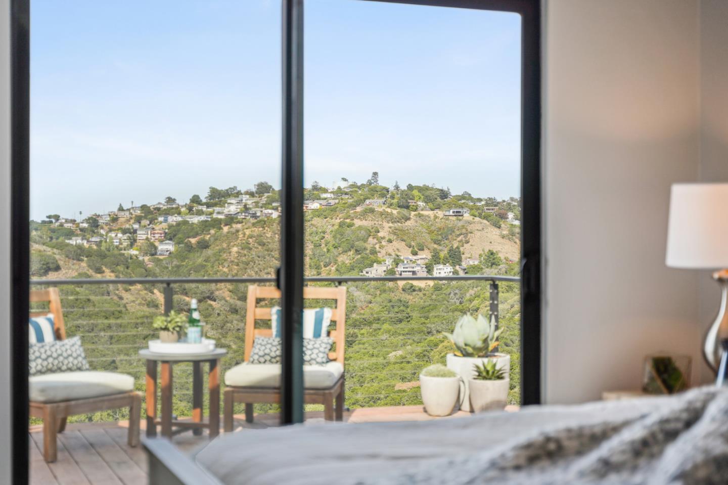 1914 Bishop Road Belmont, CA 94002 - Photo 39 of 79 a view of a balcony with chair