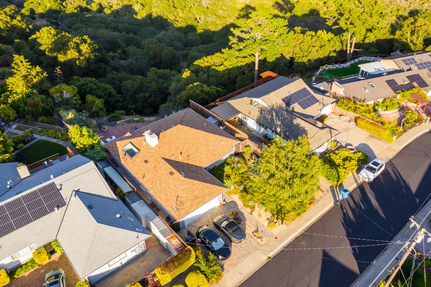 1914 Bishop Road Belmont, CA 94002 - Photo 73 of 79 an aerial view of a pool patio swimming pool and outdoor seating
