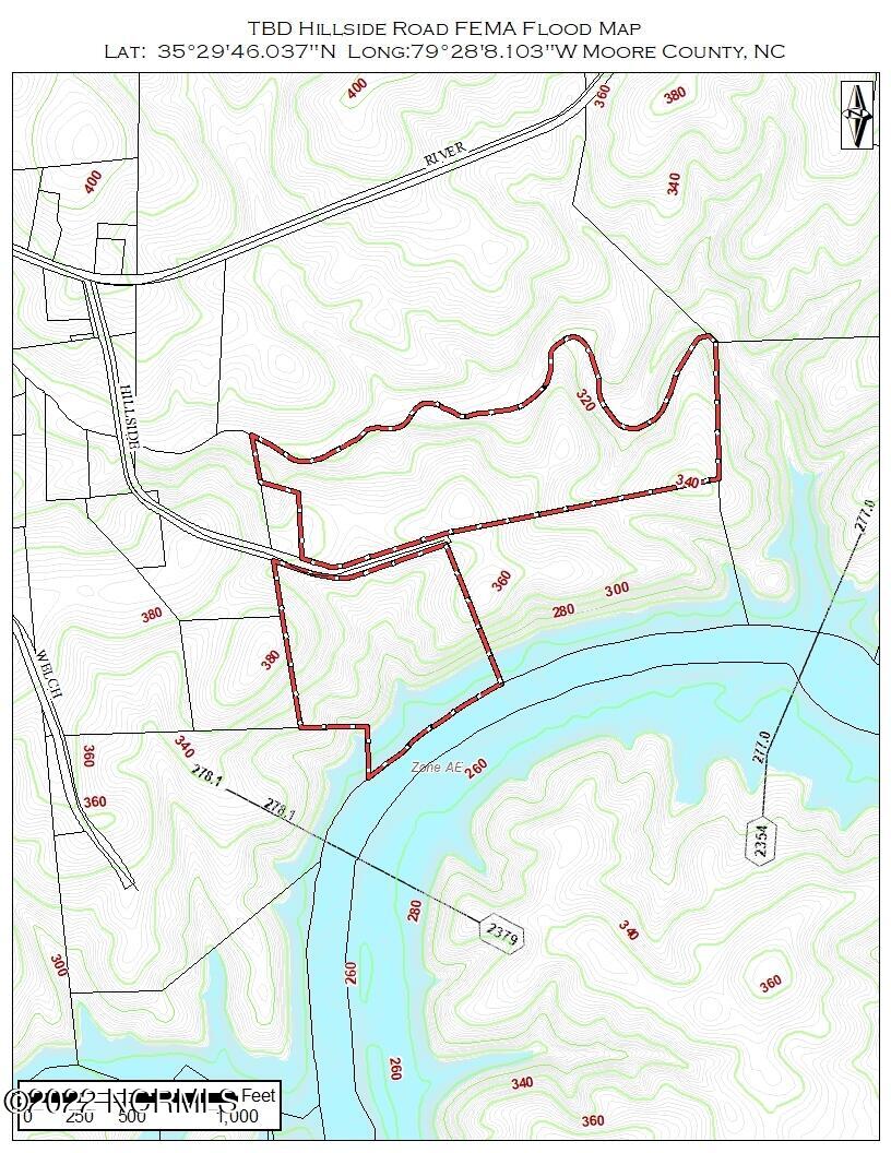 Tbd Hillside Road Robbins, NC 27325 - Photo 2 of 16 FEMA with Topo