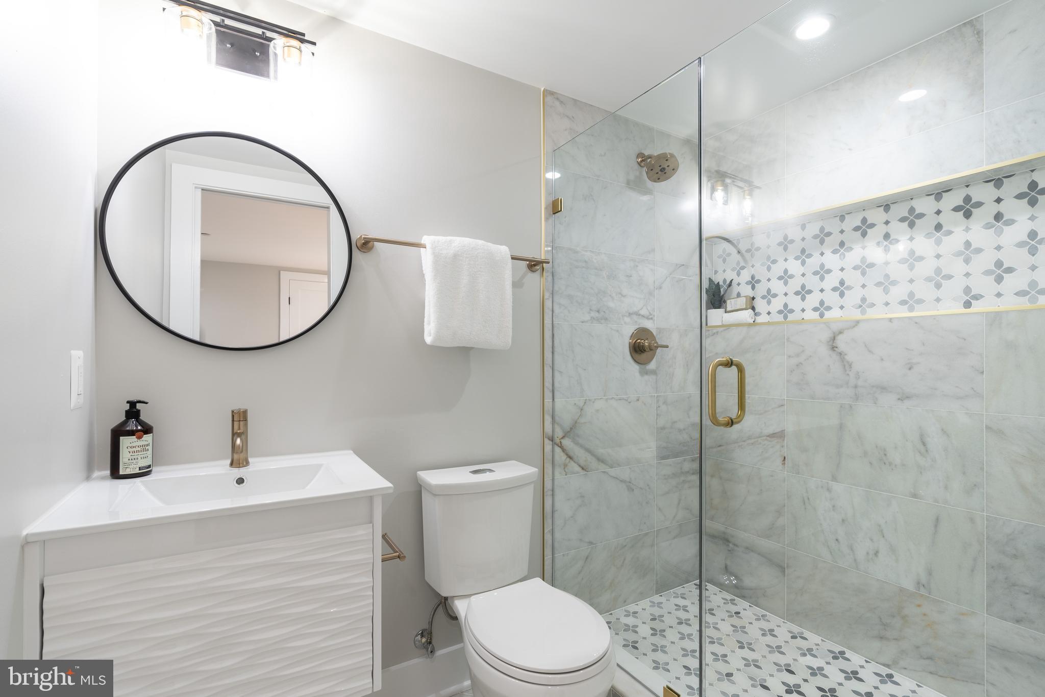 910 8th Street Northeast Washington, DC 20002 - Photo 57 of 62 Lower level bathroom 1