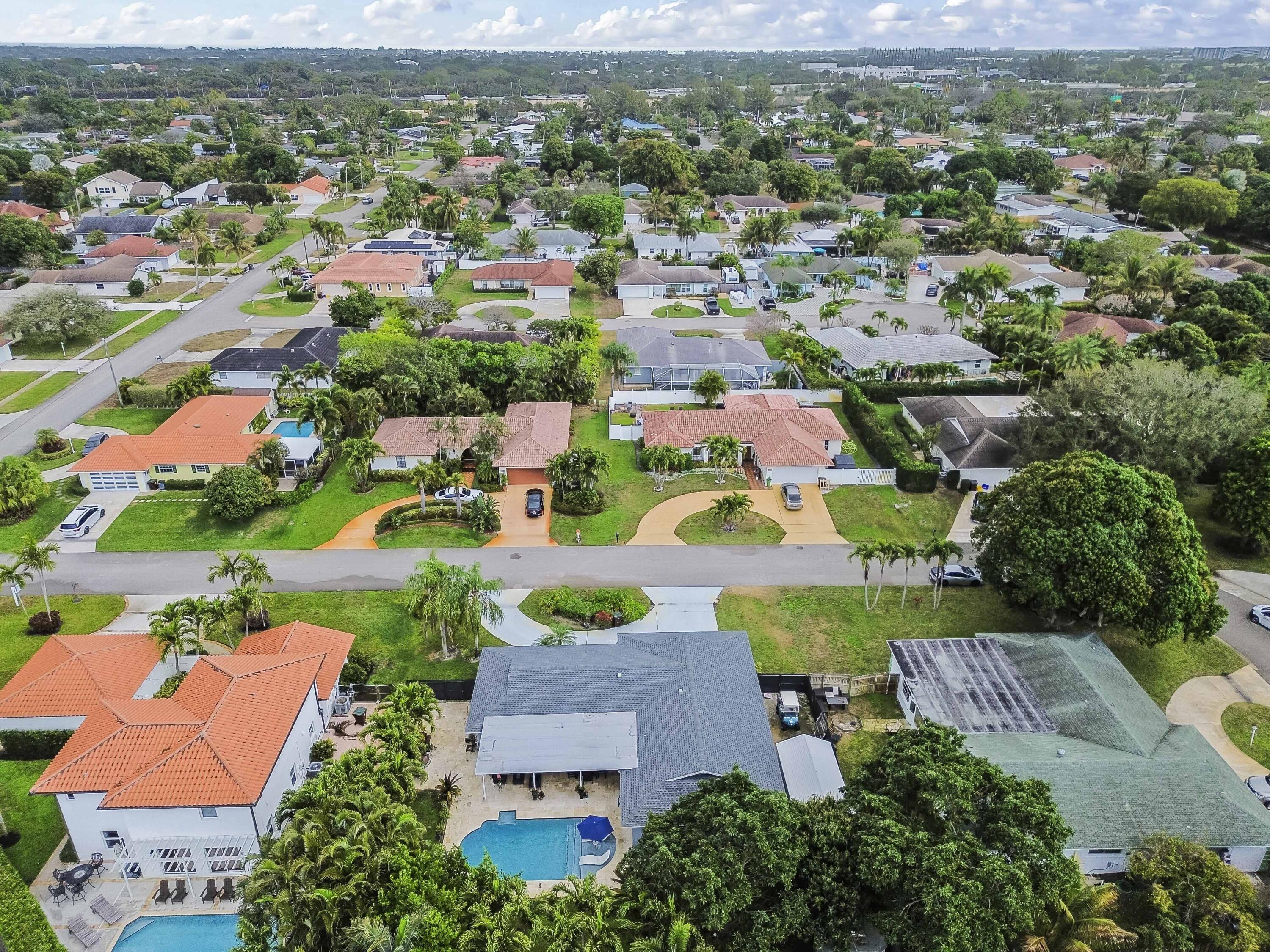 6427 Travis Road Lake Clarke Shores, FL 33406 - Photo 31 of 32 61 Aerial 05