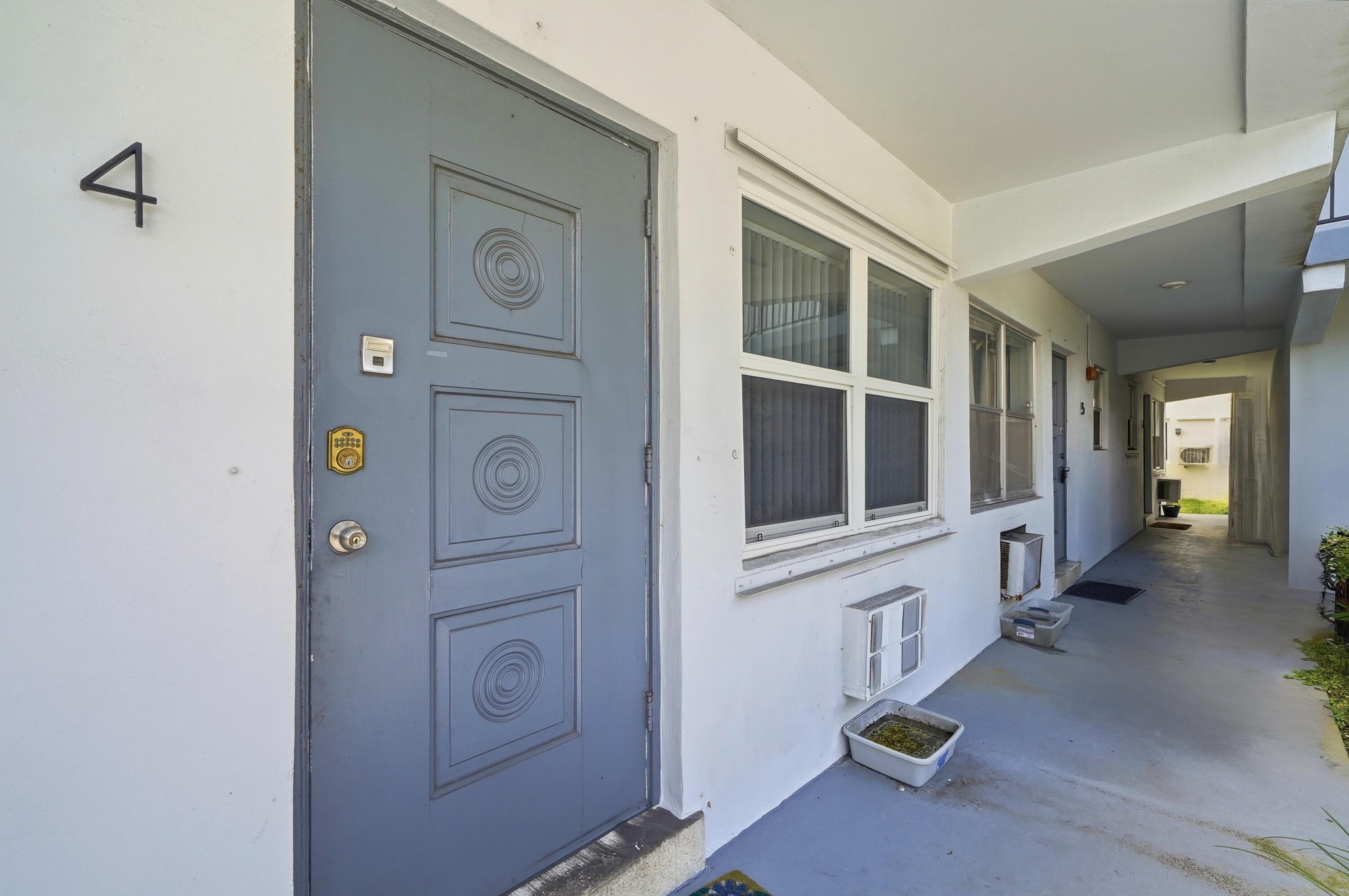 3510 Harrison Street, Unit 4 Hollywood, FL 33021 - Photo 4 of 31 a view of an entryway door