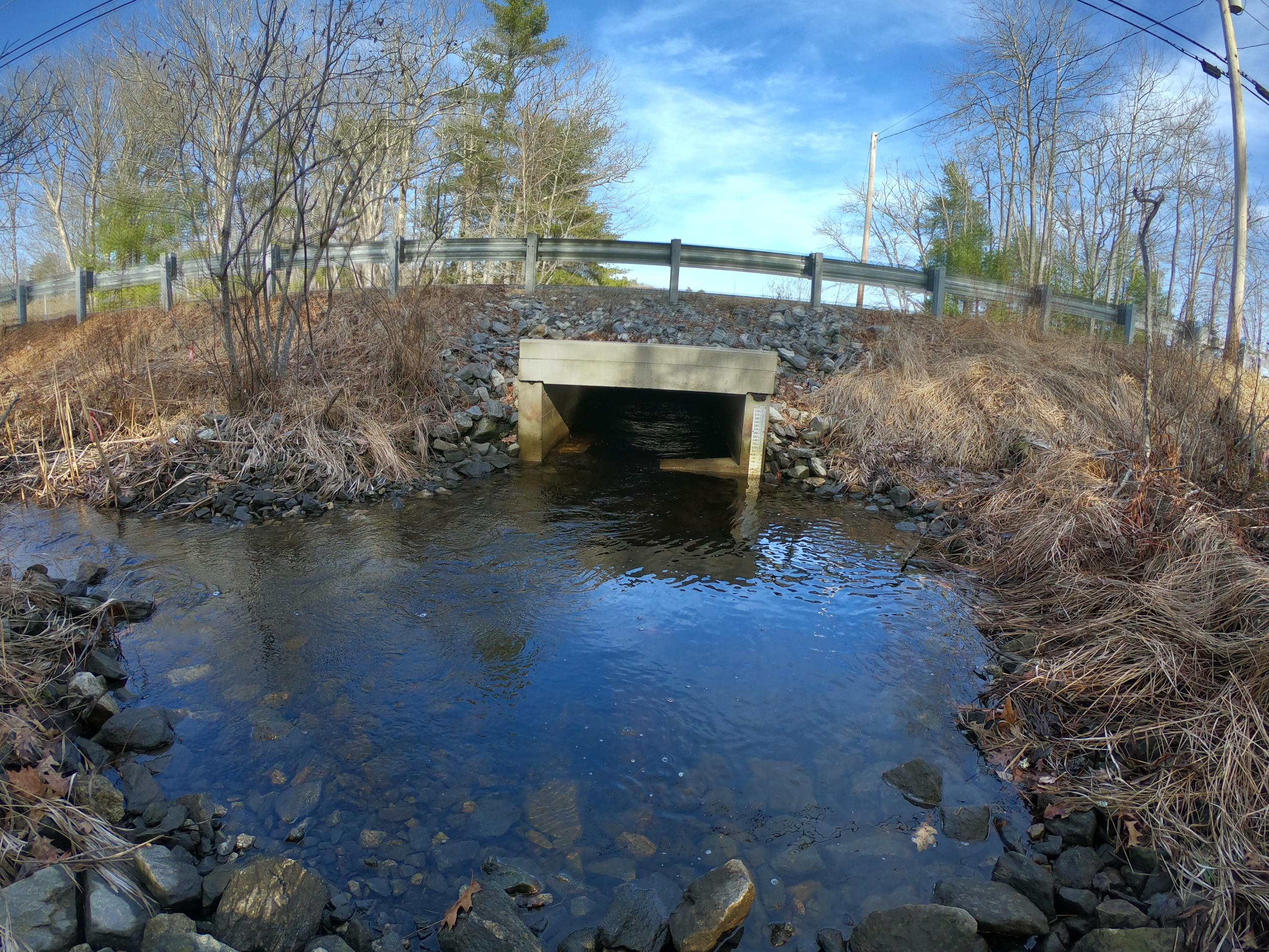 639 Arrowsic Road Bath, ME 04530 - Photo 15 of 67 Culvert from Sewall pond