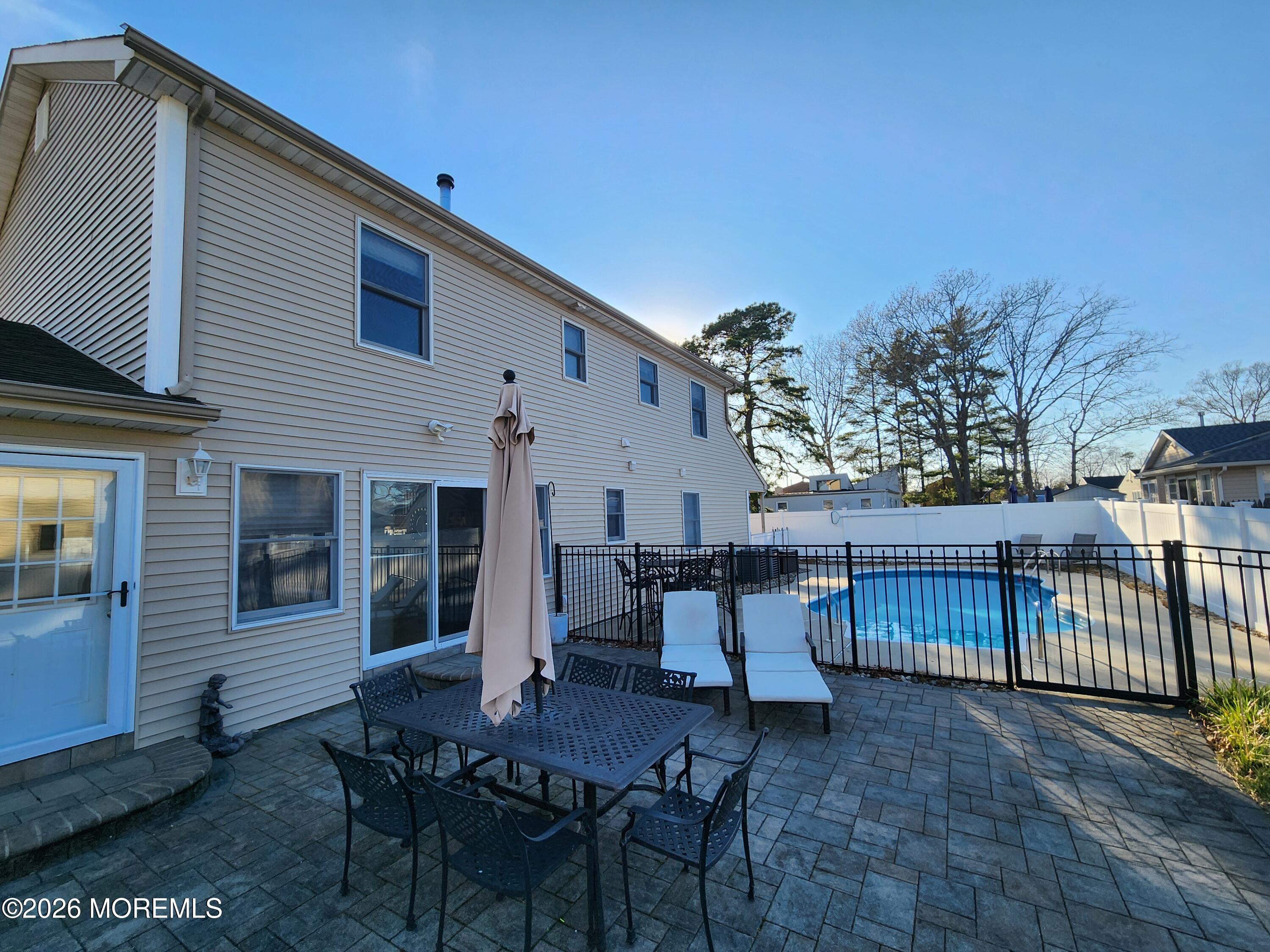 820 Elwood Street Forked River, NJ 08731 - Photo 4 of 52 Rear Patio & Pool