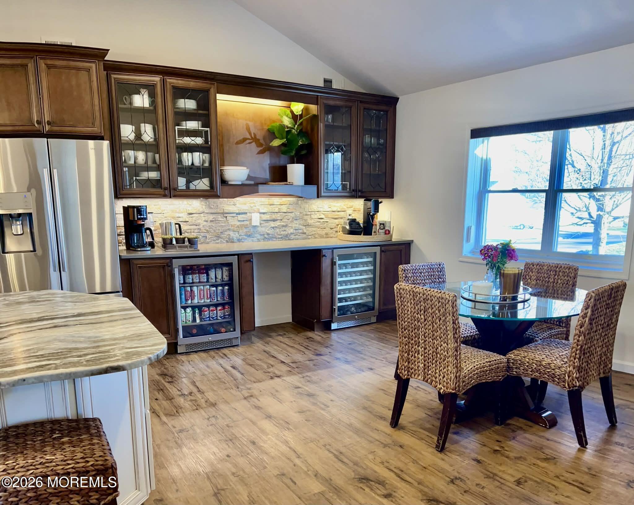 820 Elwood Street Forked River, NJ 08731 - Photo 43 of 52 Custom Bar with Two Beverage Fridges1