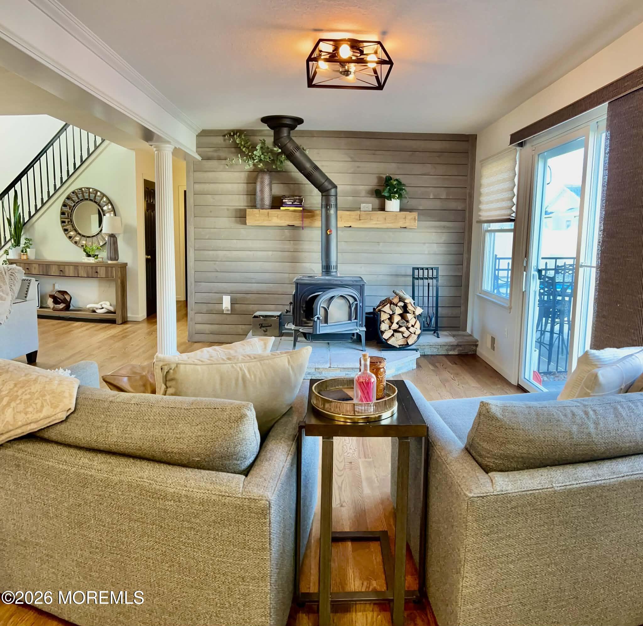 820 Elwood Street Forked River, NJ 08731 - Photo 46 of 52 Study, lounge Cast Iron Stove