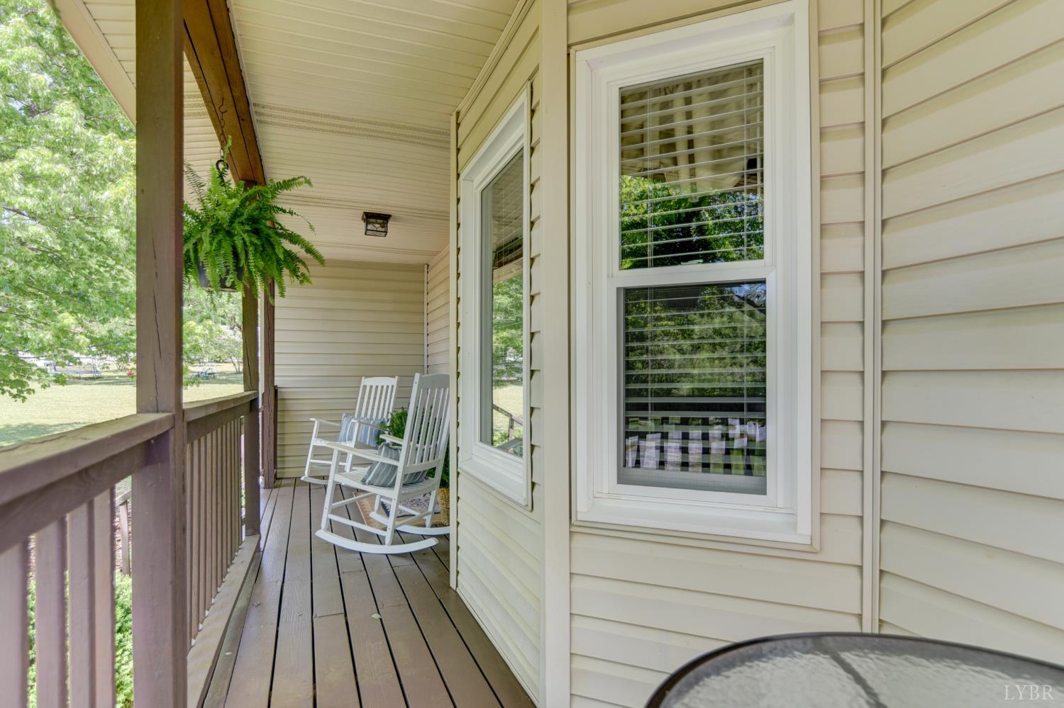 151 Anderson Place Rustburg, VA 24588 - Photo 3 of 57 a view of balcony with a potted plant