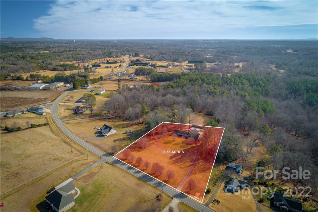 7680 Rhodhiss Road Connelly Springs, NC 28612 - Photo 25 of 25 an aerial view of a tennis ground